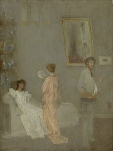 Atölyesindeki Sanatçı, 1865/66 by James Abbott McNeill Whistler