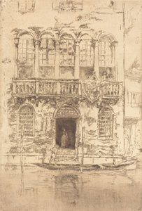 Balkon, 18791880. by James Abbott McNeill Whistler