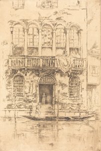 Balkon, 18791880. by James Abbott McNeill Whistler