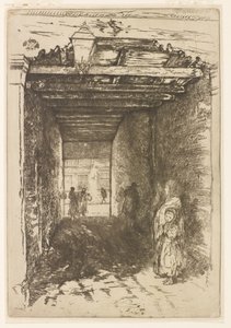 Dilenciler, 1879-1880. by James Abbott McNeill Whistler