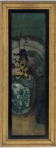 Mavi Kız parçası: Mor ve Mavi, 1872-1876. by James Abbott McNeill Whistler