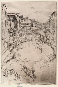 Köprü, 1886. by James Abbott McNeill Whistler