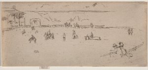 Bucking Atı. by James Abbott McNeill Whistler