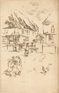 Horoz ve Pompa, c. 1887. by James Abbott McNeill Whistler