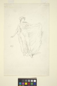 Dans Eden Kız (transfer litografi) by James Abbott McNeill Whistler