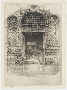 Kapı, 1879-1880. by James Abbott McNeill Whistler