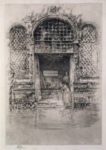 Kapı, 1879-80 by James Abbott McNeill Whistler