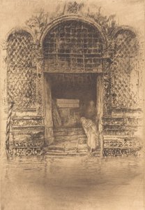 Kapı, 1880. by James Abbott McNeill Whistler