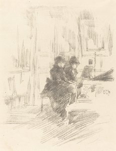 Düet, No. 2, 1894. by James Abbott McNeill Whistler
