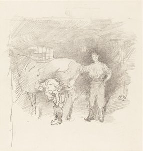 Çiftçiler, 1888. by James Abbott McNeill Whistler