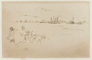 Filo: Monitörler, 1887. by James Abbott McNeill Whistler