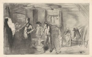 Demirhane, 1861. by James Abbott McNeill Whistler
