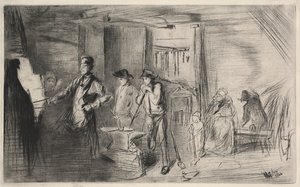 Demirhane, 1862. by James Abbott McNeill Whistler