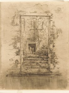 Bahçe, 1879-1880. by James Abbott McNeill Whistler