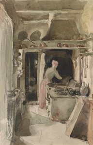 Mutfak, 1858. by James Abbott McNeill Whistler