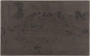 Atlı Manzara, 1859. by James Abbott McNeill Whistler