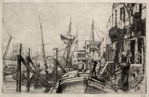 Kireç Evi, 1871. by James Abbott McNeill Whistler