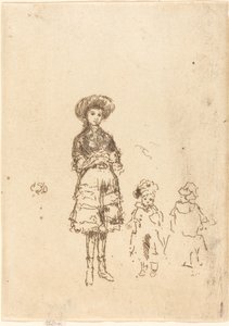 Küçük Hemşire, c. 18861888. by James Abbott McNeill Whistler