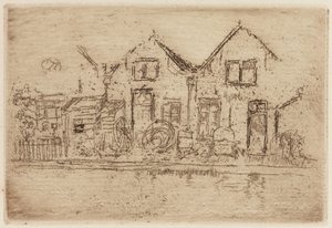 Küçük Çarkıfelek, 1884. by James Abbott McNeill Whistler