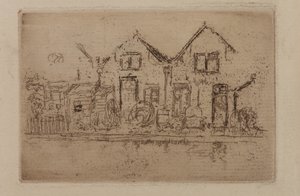 Küçük Çarkıfelek, 1884. by James Abbott McNeill Whistler