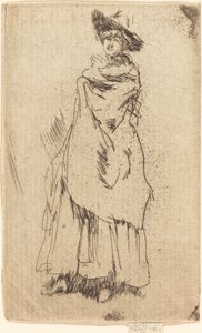 Manto. by James Abbott McNeill Whistler