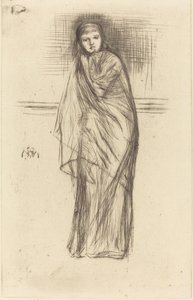 Dinlenme Modeli, 1870. by James Abbott McNeill Whistler