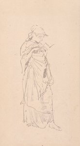 Roman - Kız Okuma, 1890. by James Abbott McNeill Whistler