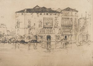 Saraylar, 1879-1880. by James Abbott McNeill Whistler