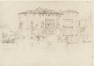 Saraylar, 1879-1880. by James Abbott McNeill Whistler