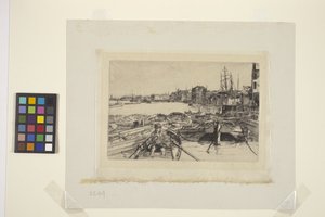 Havuz (gravür) by James Abbott McNeill Whistler