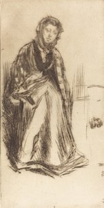 İskoç Dul, 1875. by James Abbott McNeill Whistler