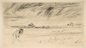 Fırtına, 1861. by James Abbott McNeill Whistler