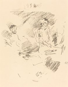 Güçlü Kol, 1895. by James Abbott McNeill Whistler