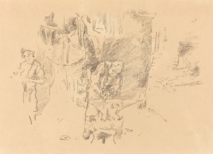 Güneşli Demirci, 1895. by James Abbott McNeill Whistler