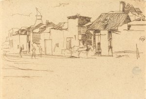 Kuğu, Chelsea, 1872. by James Abbott McNeill Whistler