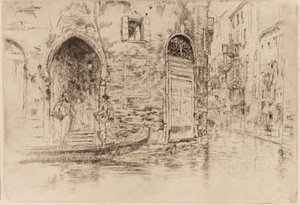 İki Kapı, 1879-1880. by James Abbott McNeill Whistler