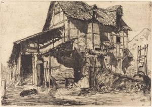 Güvensiz Apartman, 1858. by James Abbott McNeill Whistler