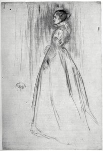 Kadife Elbise, 1873 1904. by James Abbott McNeill Whistler