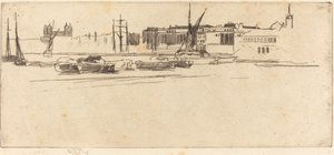 Beyaz Kule, c. 1875. by James Abbott McNeill Whistler