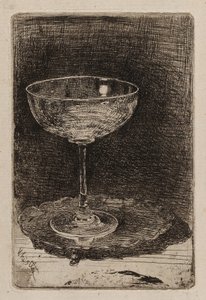 Şarap Camı, 1858. by James Abbott McNeill Whistler