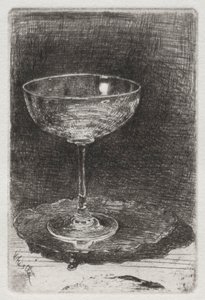 Şarap Kadehi, 1858. by James Abbott McNeill Whistler