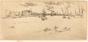 Tilbury, 1887. by James Abbott McNeill Whistler