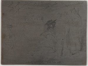 Fransız Setinin Başlığı, 1858. by James Abbott McNeill Whistler