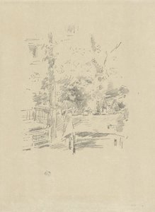 Bahçede baş başa by James Abbott McNeill Whistler