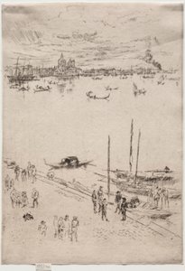 Dikey Venedik. by James Abbott McNeill Whistler