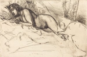 Venüs, 1859. by James Abbott McNeill Whistler
