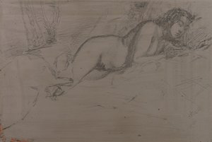 Venüs, 1859. by James Abbott McNeill Whistler