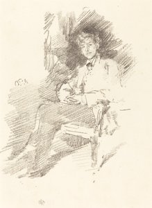 Walter Sickert, 1895. by James Abbott McNeill Whistler