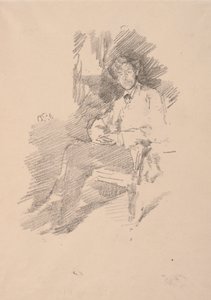 Walter Sickert, 1895. by James Abbott McNeill Whistler