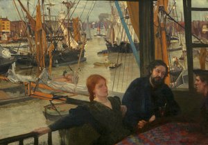 Wapping, 1860-64 by James Abbott McNeill Whistler